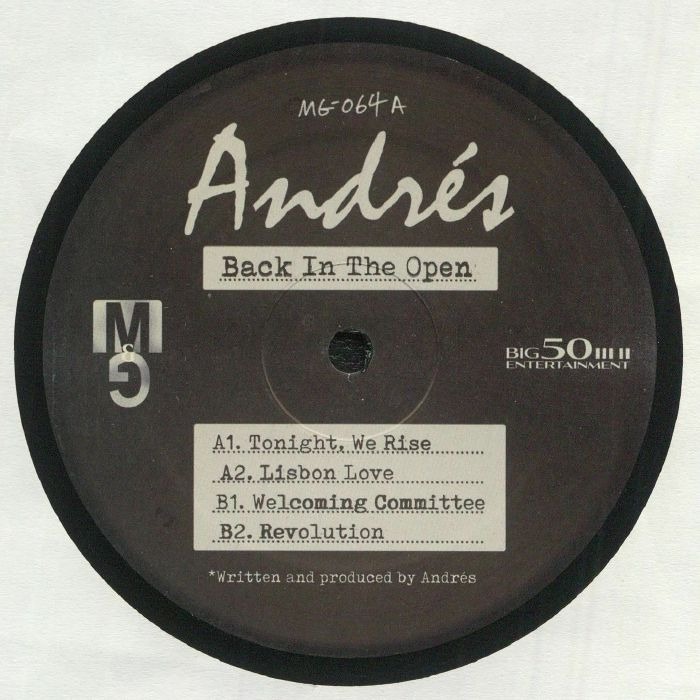 Andrés — Back In The Open cover