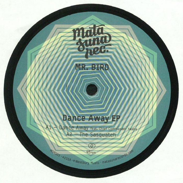 Mr. Bird — Dance Away EP cover