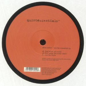 Alton Miller — Run The Essentials EP cover