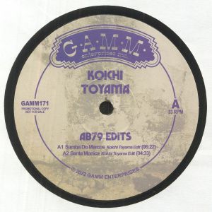 Koichi Toyama — AB79 Edits cover