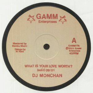 DJ Monchan — What Is Your Love Worth? cover