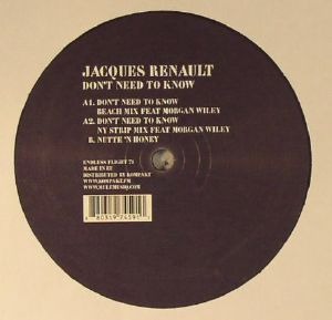 Jacques Renault — Don't Need To Know cover