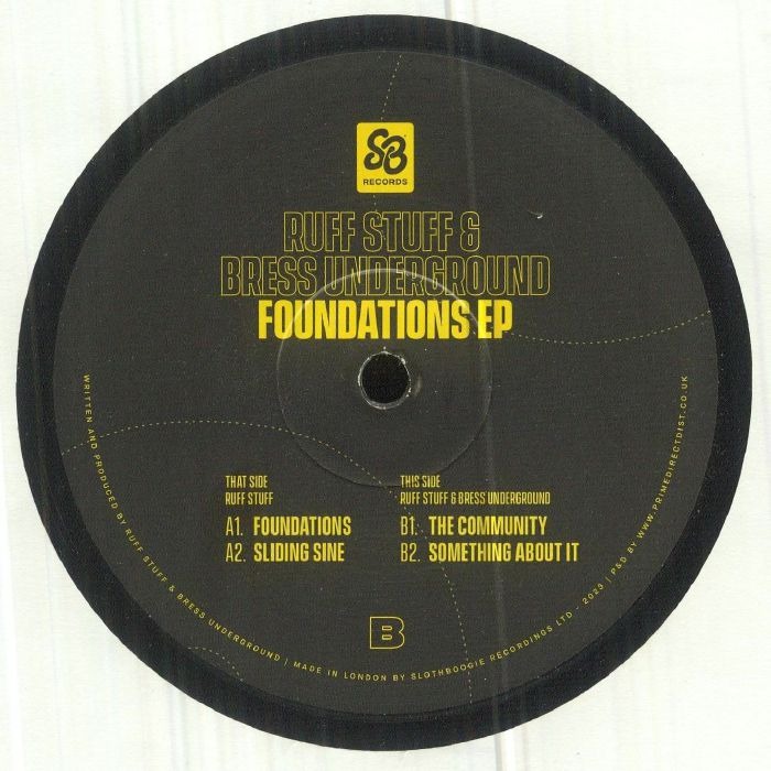 Ruff Stuff & Bress Underground — Foundations EP cover
