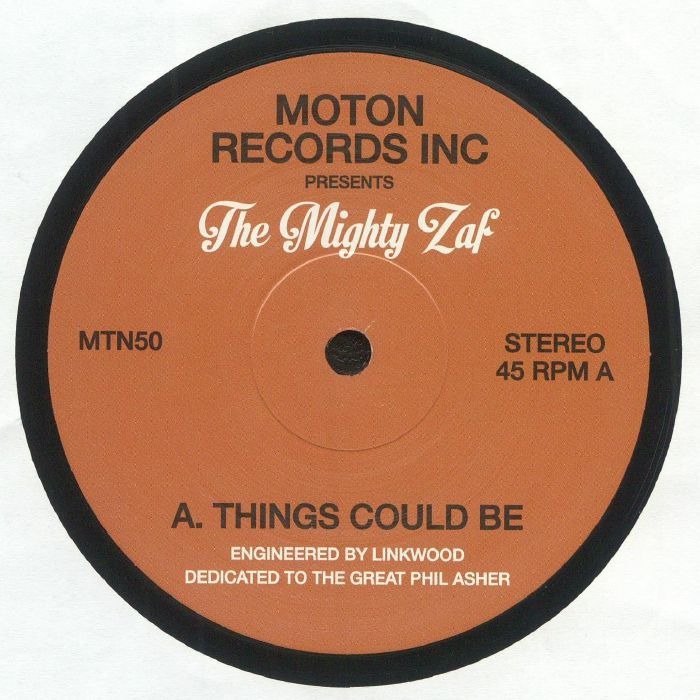 The Mighty Zaf — Things Could Be cover