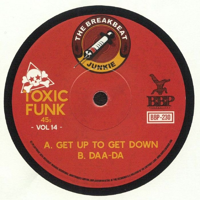 The Breakbeat Junkie — Toxic Funk 45s Vol 14 cover