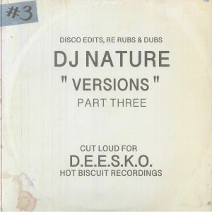 DJ Nature — Versions (Part Three) cover