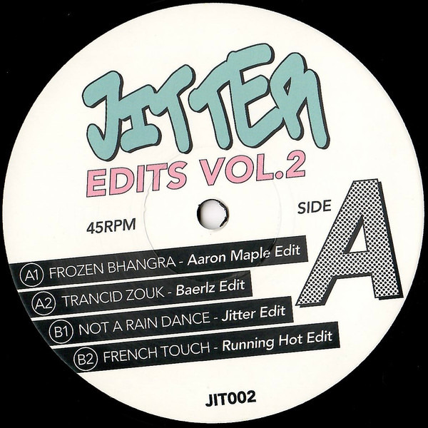 Jitter, Aaron Maple, Baerlz, Running Hot — Jitter Edits Vol.2 cover